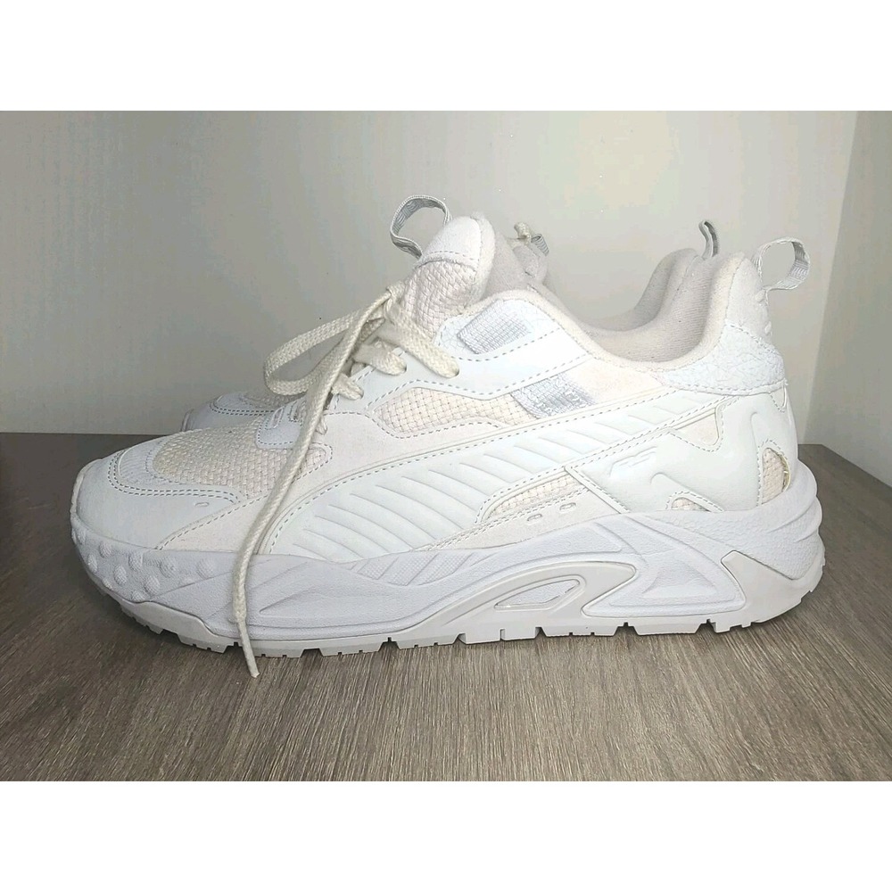 PUMA RS-TRCK Tones Mens 10 Light Gray Harbor Mist Sneakers 393578-01 Running